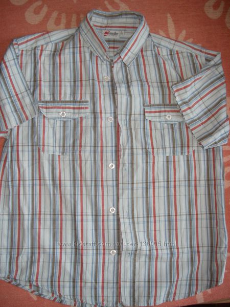 Рубашечки с коротким рукавом, рост 146, 152-156 