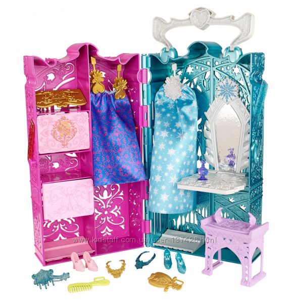 Двойной шкаф гардероб Frozen Royal Closet от Mattel