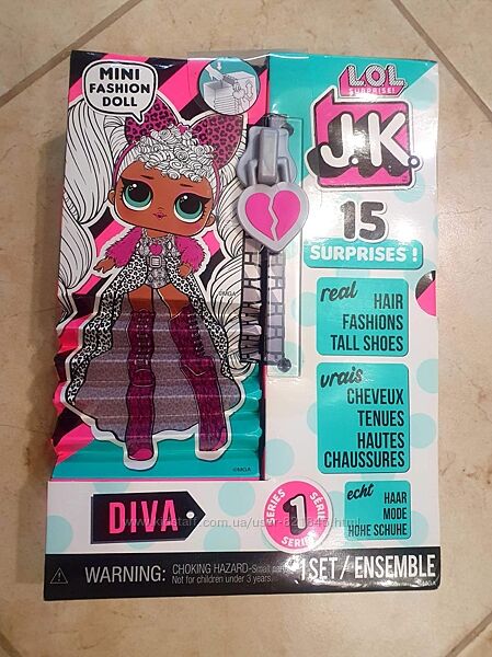 Кукла Лол Дива мини L. O. L. Surprise JK Diva Mini