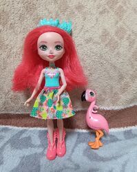 Enchantimals Фламинго  с питомцами 