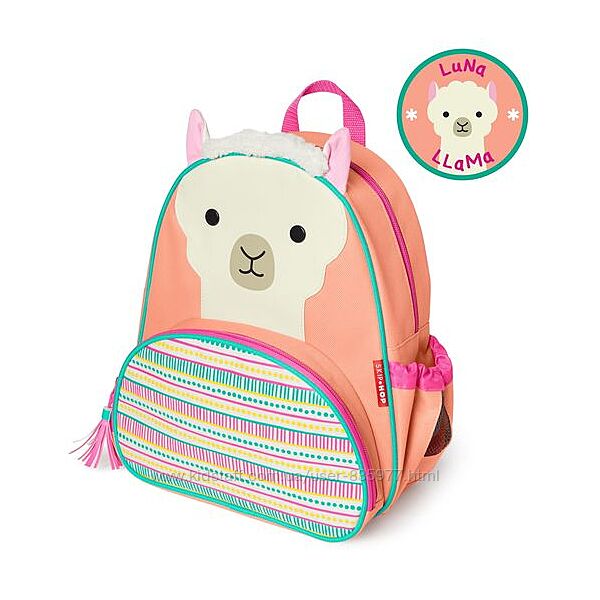 Рюкзаки Скіп-Хоп - Zoo Backpack Skip Hop лиса, нарвал крокодил дракон лама