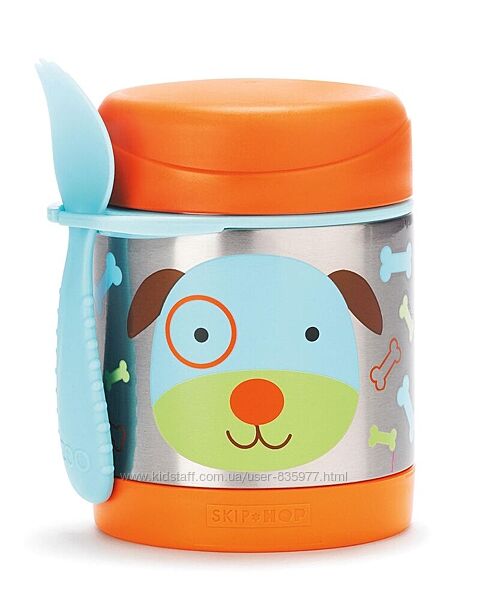 Термос Скип Хоп лама, нарвал, собачка - Zoo Insulated Little Kid Food Jar