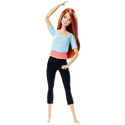 Барбі рухайся, як я Barbie Made to Move Doll йога Барбі шарнірна шатенка