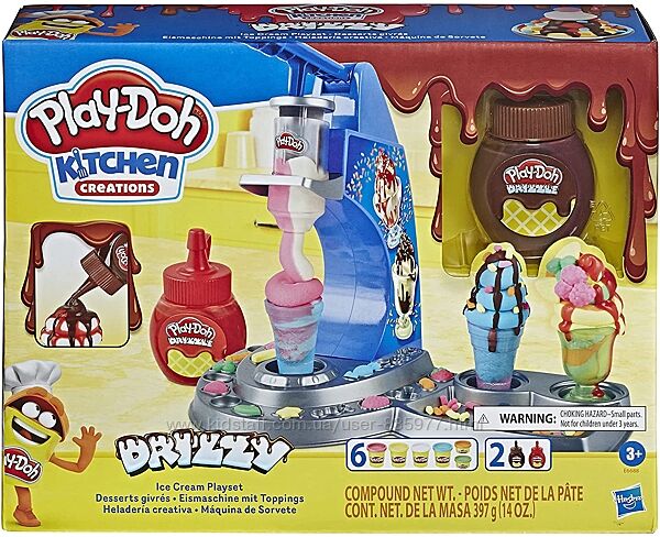 Набір Плей До Морозиво Play Doh Kitchen Creations Drizzy Ice Cream