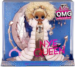 Колекційна лялька ЛОЛ lol NYE Queen OMG Holiday Святкова Леді 2021