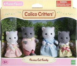 Сілвіан Calico Critters Сім&acuteя шовкових  котиків Silk Cat Family кошечки