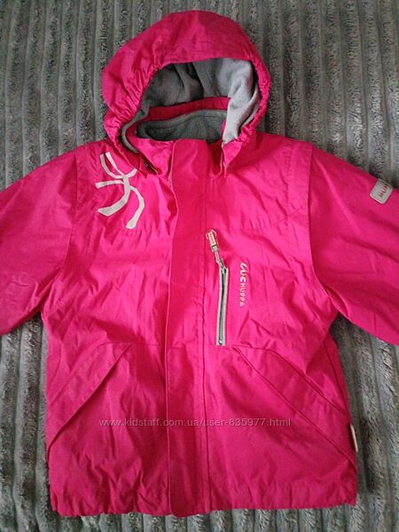 Термо-куртка 3 в 1 для дівчинки р.98 з флісовою кофтою 