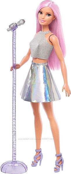 Барбі поп-зірка з мікрофоном Barbie Careers Pop Star Doll. Оригінал Mattel