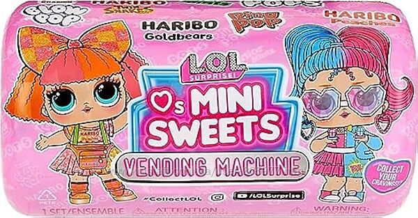 LOL Surprise Loves Mini Sweets S3 Vending Machine ЛОЛ сюрприз капсула