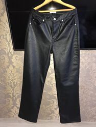 Штани з екошкіри h&m у розмірі 12/40