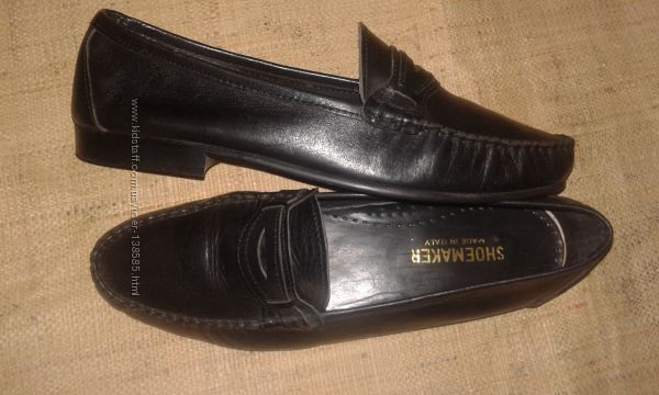 44р-28 см кожа Shoemaker Made in Italy отличное состояние