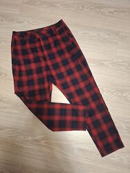Брюки в клетку