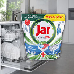 Jar Platinum plus all-in-one посудомийні капсули джар платинум - 102 шт