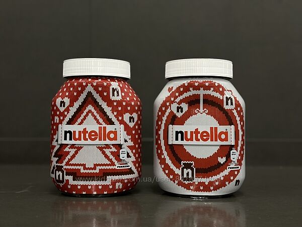 Nutella - горіхова паста з какао нутелла - 1kg  - скло