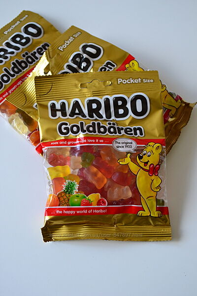 Haribo - Харібо - жувальні цукерки - 100 грам
