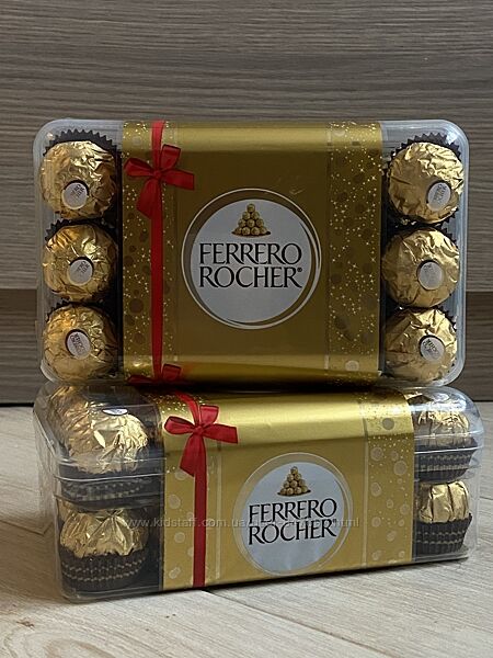 Ferrero Rocher T30 - 375 грам - цукерки фереро 30 шт в упаковці 