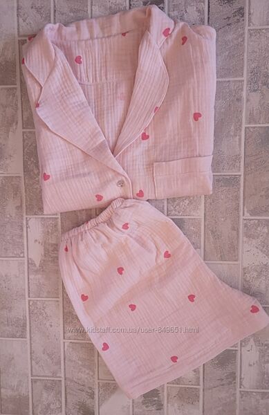 Жіноча піжама з мусліну 