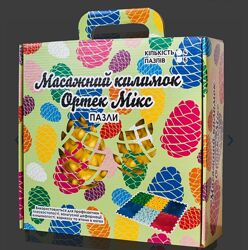 Килимок масажний Пазли Морський.  Масажний килимок складається з 6 пазлів