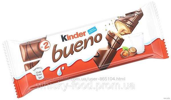 Батончик Kinder Bueno 43г