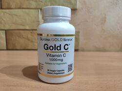 California Gold Nutrition, Gold C, вітамін C класу USP, 1000 мг, 60 капсул