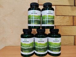 Swanson, Full Spectrum, ашваганда, 100 веганських капсул 450 мг у капсулі