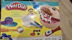 3 Набори play-doh зубастик, бургери і тістечка