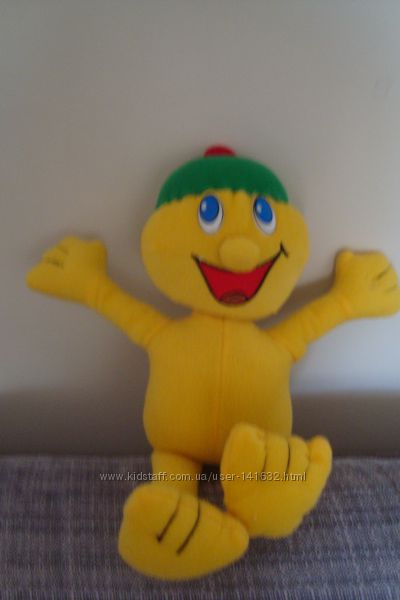Большой веселый смайлик- мягкая игрушка