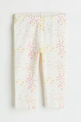 Легінси дитячі H&M Розмір 12-18 міс Колір White/Floral