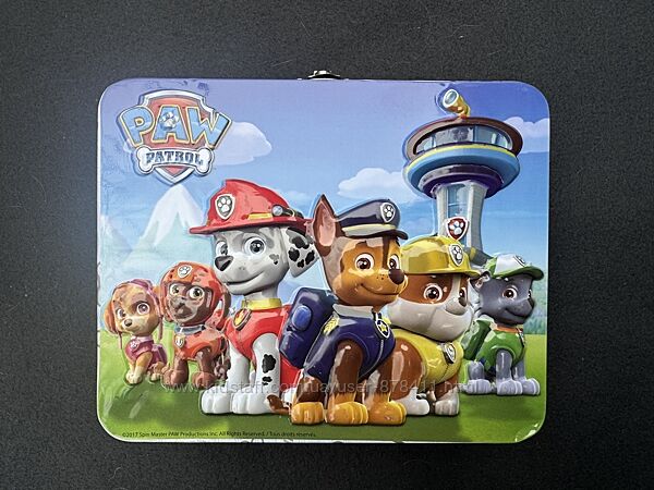 Пазл переливний у жерстяній коробці Spin Master Games Щенячий патруль 2 в 1