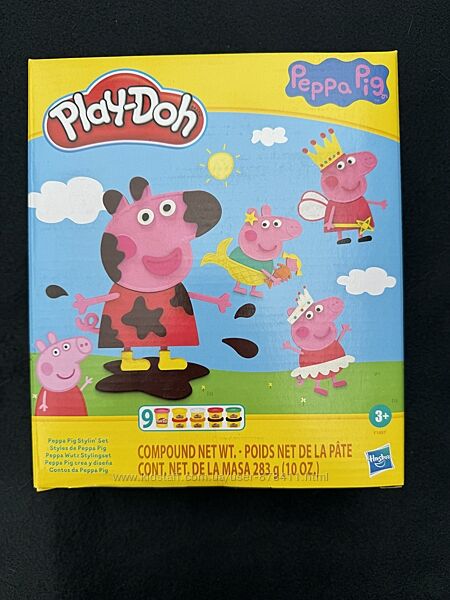 Ігровий набір Hasbro Play-Doh Свинка Пеппа стильний сет F1497 