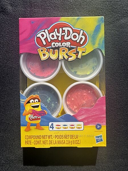 Набір для творчості Hasbro Play-Doh Вибух кольору Яскраві кольори E6966