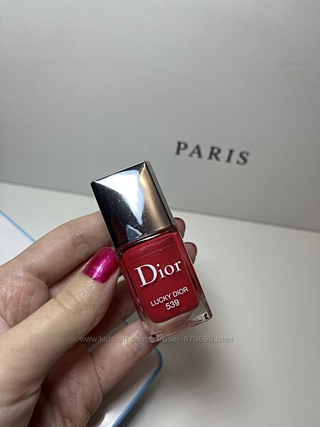 Лак для нігтів Dior 539 Lucky Dior оригінал 