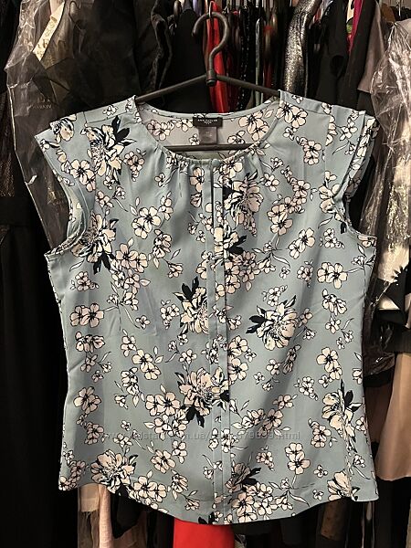 Блуза Ann Taylor з квітками оригінал 