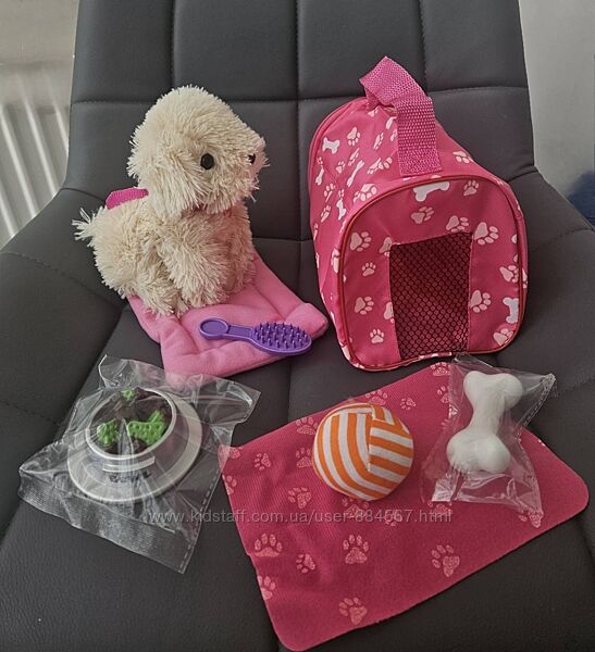 Мягкая игрушка Щенок с аксессуарами из серии American Girl Dolls