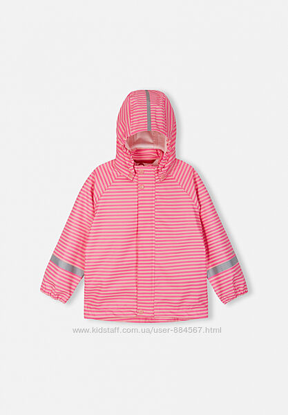 Детская куртка дождевик для девочки Reima. Размеры 86 - 140.
