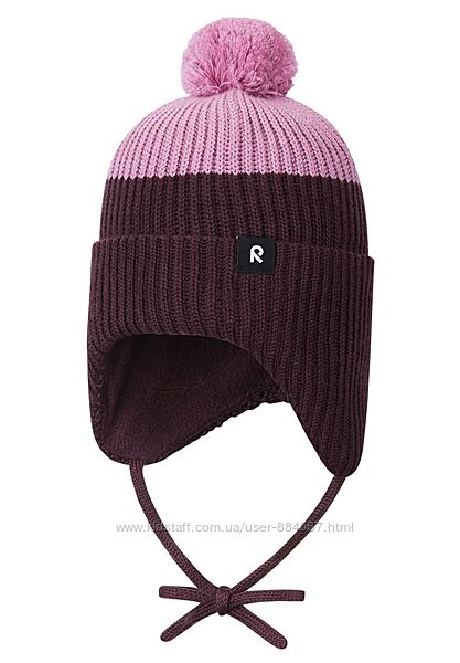 Зимняя шапка для девочки Reima Pilkotus. Размеры 46-54