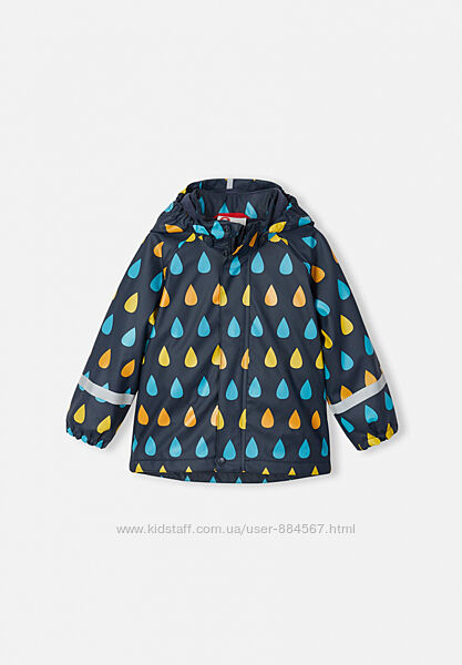 Детская куртка дождевик для мальчика Reima Koski. Размеры 86 - 128.