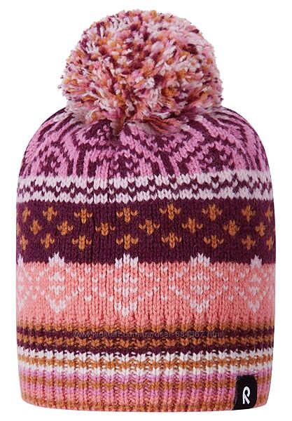 Зимняя шапка для девочки Reima Pohjoinen. Размеры 48-58