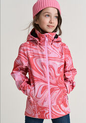 Демисезонная куртка для девочки Reima Softshell Kouvola. Размеры 104-164.