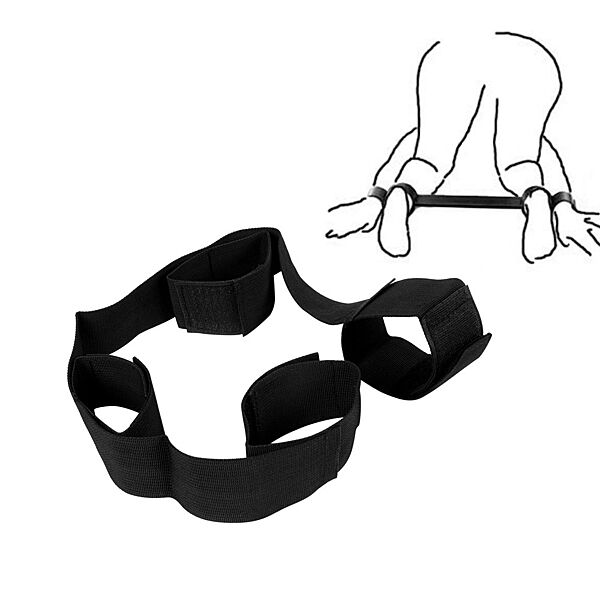 Комплект для фиксации Bdsm руки к ногам DoggyStyle Бдсм атрибуты Садо мазо