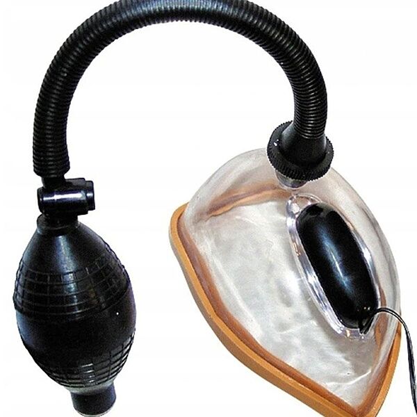 Помпа для увеличения влагалища с клиторальным вибратором