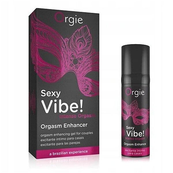 Жидкий вибратор гель усилитель оргазма для женщин orgie sexy vibe intense orgasm