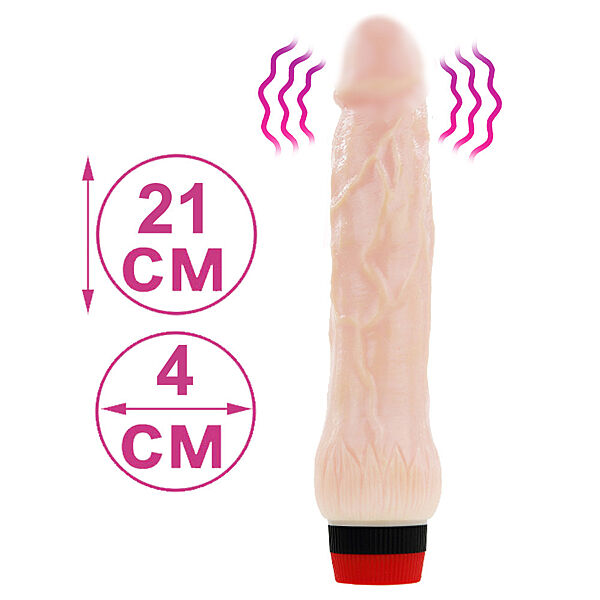 Вибратор для женщин реалистичный 21 см Вибро фаллоимитаторы Vibrator Rocking Dong