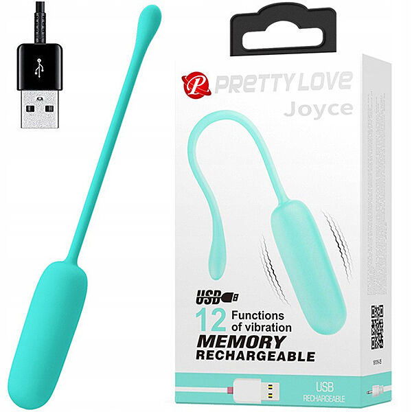 Виброяйцо с 12 режимами вибрации вибропуля зарядка USB Вибратор яйцо