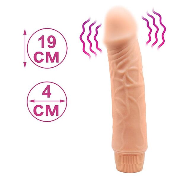 Вибратор женский фаллоимитатор с вибратором Barbara Jeff Vibrator