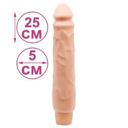 Вибратор реалистичный 25 см Vibrator Barbara Jack