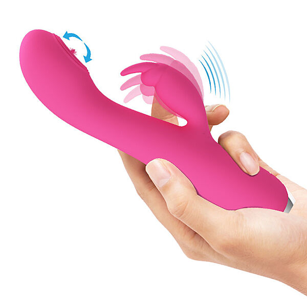 Вибратор Rabbit Кролик вибратор Вибратор для вагинально клиторальной стимуляции Заяц Силикон