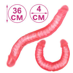 Фаллоимитатор двойной гнущийся универсальный Dildo Double Dong