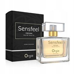 Мужские духи с феромонами Sensfeel For Man Orgie Pheromone men для привлечения женщин 50 мл