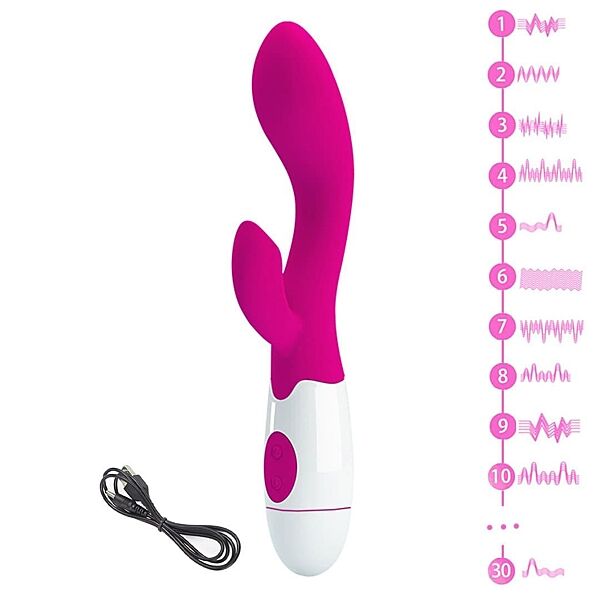 Вибратор для точки G и клитор игрушки для взрослых встроенный аккумулятор USB